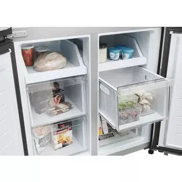 Réfrigérateur multi portes HAIER HCR3818EWPT